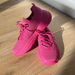 NWOT, never worn, EASY SPIRIT POWER SLIP ON SNEAKERS, pink athletic sneakers